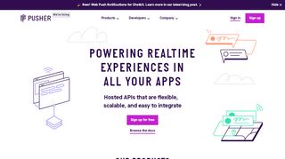 
                            2. Pusher | Leader In Realtime Technologies