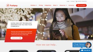 
                            1. Pushpay: Digital Giving Solutions for America's Leading Churches