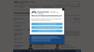
                            9. Putnam Investments | Mackenzie Investments