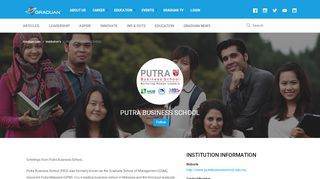 
                            3. PUTRA BUSINESS SCHOOL - graduan.com