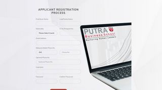 
                            7. Putra Business School-Student Registration Process