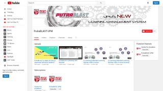 
                            4. PutraBLAST UPM - YouTube