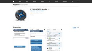 
                            4. PV:KOMPASS Mobile im App Store