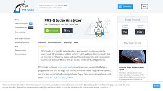
                            7. PVS-Studio: Static Code Analyzer for C, C++, C# and Java