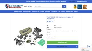
                            3. PVS7 GEN 2+ SD Night Vision Goggles by ARMASIGHT - Fleet ...