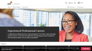 
                            5. PwC US Careers: Experienced Careers & job search