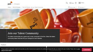 
                            7. PwC US Careers: Join our Talent Community