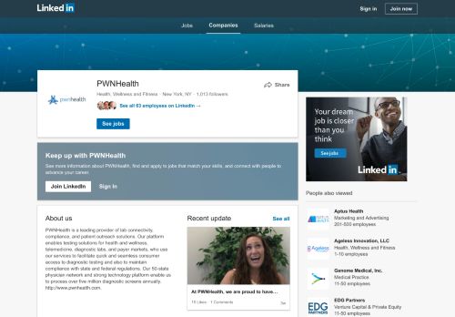 
                            4. PWNHealth | LinkedIn