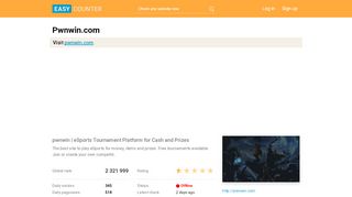 
                            9. Pwnwin.com: pwnwin | eSports Tournament Platform for Cash ...