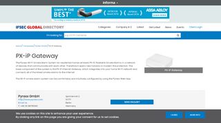 
                            6. PX-iP Gateway | Pyrexx GmbH | IFSEC Global Directory