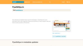 
                            7. Pyaribitiya (Pyaribitiya.in) - Official website of the Pre ...