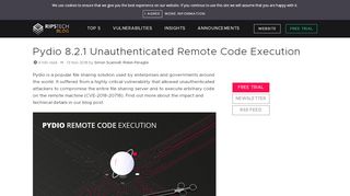 
                            9. Pydio 8.2.1 Unauthenticated Remote Code Execution