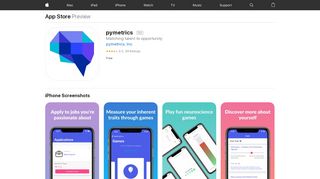 
                            1. ‎pymetrics on the App Store - apps.apple.com