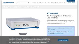 
                            3. PYNG-HUB [Crestron Electronics, Inc.]
