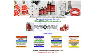 
                            1. Pyrogen Aerosol Technology, Fire Protection for the …