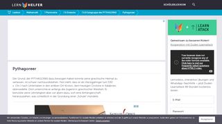 
                            6. Pythagoreer in Mathematik | Schülerlexikon | Lernhelfer