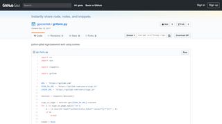 
                            2. python-gitlab login/password auth using cookies · GitHub