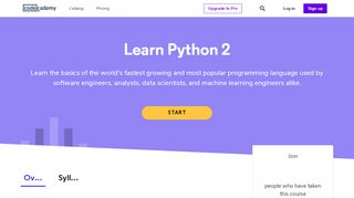 
                            7. Python Tutorial: Learn Python For Free | Codecademy