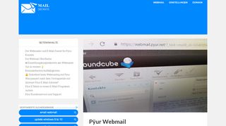 
                            11. Pÿur Webmailer 🦋 Webmail Login sicher nutzen - Maildienste