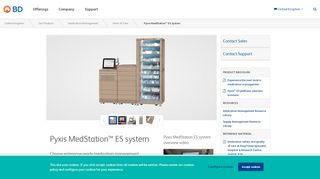
                            1. Pyxis MedStation ES, Automated Dispensing System - BD