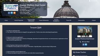 
                            2. Q & A - Jeanne Walters Real Estate