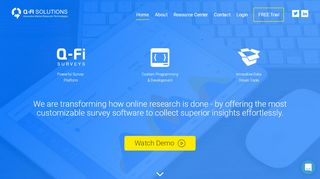 
                            7. Q-Fi Solutions: Survey Software Canada | Market Research Data ...