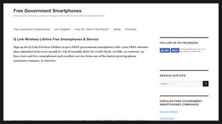 
                            7. Q Link Wireless Lifeline Free Smartphones & Service - Free ...