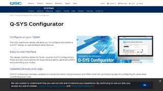 
                            5. Q-SYS Configurator - Resources - Systems - QSC