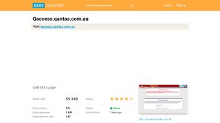 
                            9. Qaccess.qantas.com.au: QANTAS | Login