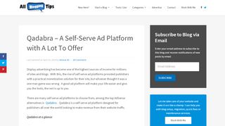 
                            2. Qadabra – A Self-Serve Ad Platform with A Lot To Offer