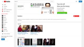 
                            4. Qadabra - YouTube