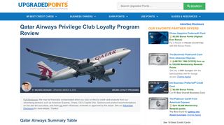 
                            10. Qatar Airways Privilege Club Loyalty Program …