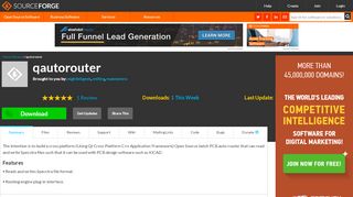 
                            7. qautorouter download | SourceForge.net