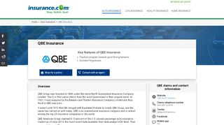 
                            6. QBE Insurance coverage and claims information - Insurance.com