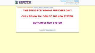 
                            1. QDynamics Global Corporation