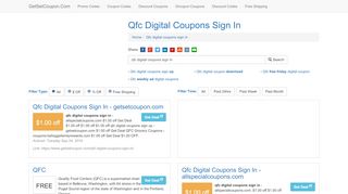 
                            9. Qfc Digital Coupons Sign In