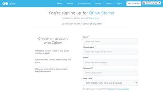 
                            1. Qflow Sign Up - qflowhub.io