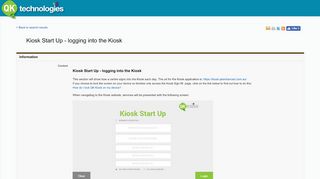 
                            7. QikKids Client Documentation - Kiosk Start Up - …