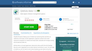 
                            7. QikKids Web Download - A hosted application delivered by ...