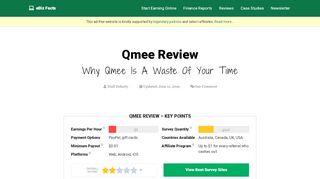 
                            9. Qmee Review 2019 (Revealed: How You Can Earn …
