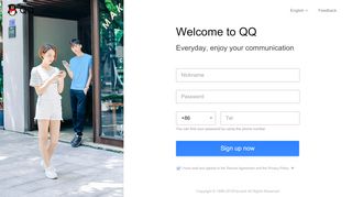 
                            4. QQ Registration - QQ注册