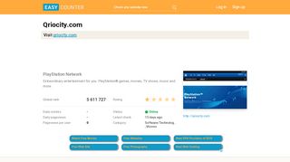 
                            7. Qriocity.com: PlayStation Network