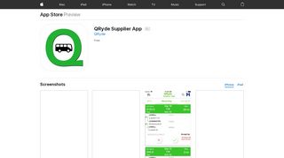 
                            7. QRyde Supplier App on the App Store
