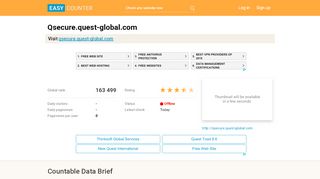 
                            6. Qsecure.quest-global.com - Easy Counter