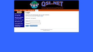 
                            7. QSL.net - Login