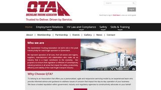 
                            5. QTA - Queensland Trucking Association Ltd - Home