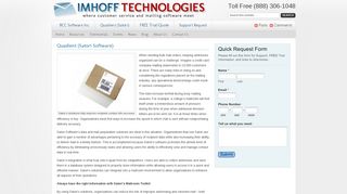 
                            8. Quadient (Satori Software) | Imhoff Technologies