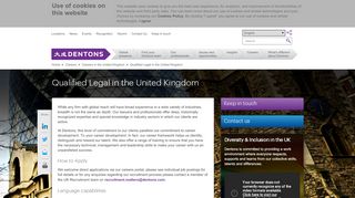 
                            2. Qualified Legal in the United Kingdom - Dentons