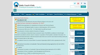 
                            3. Quality Council of India : Creating an Ecosystem for ...