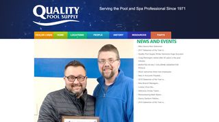 
                            2. Quality Pool Supply News